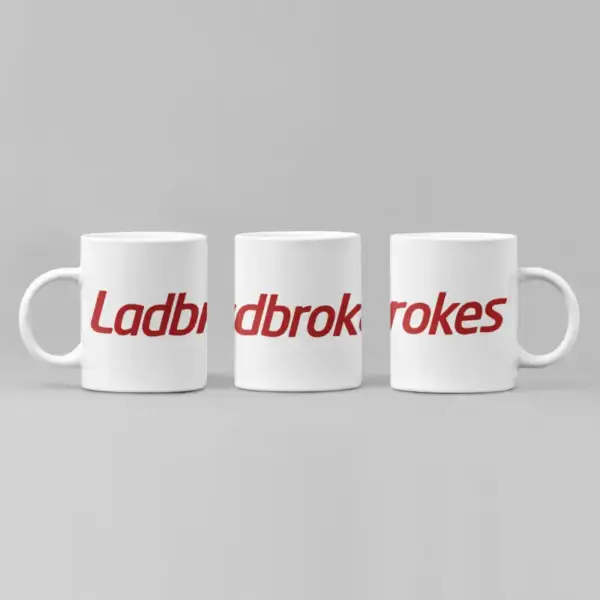 Ladbrokes Coffee Mug, Ladbrokes Logo Mug