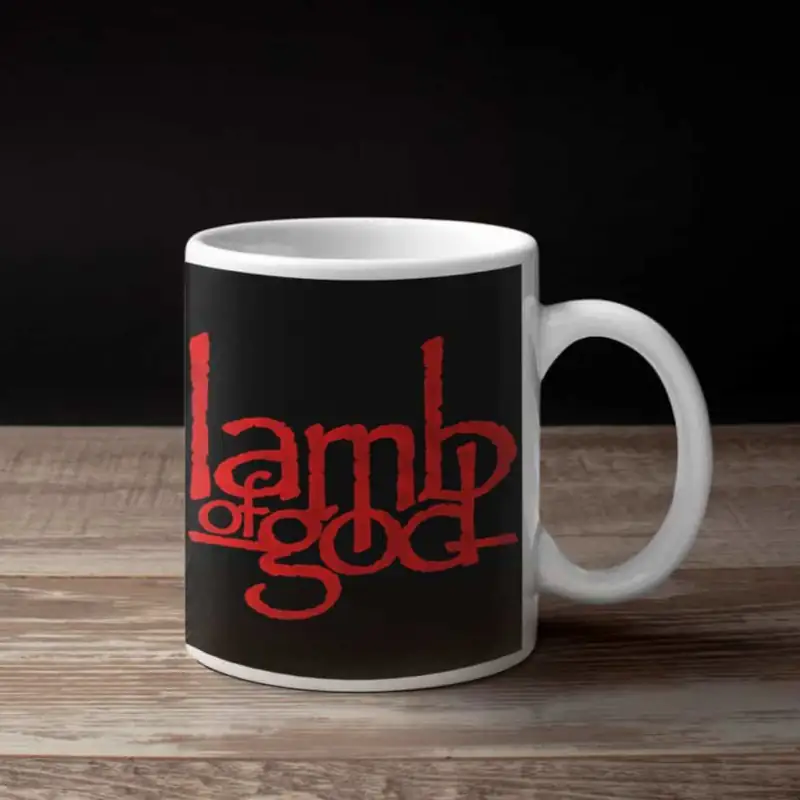 Lamb Of God Coffee Mug, Lamb Of God Logo Coffee Mug