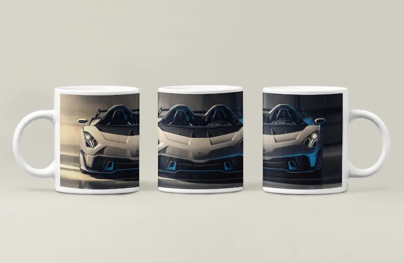 Lamborghini Coffee Mug, Lamborghini SC20 Coffee Mug