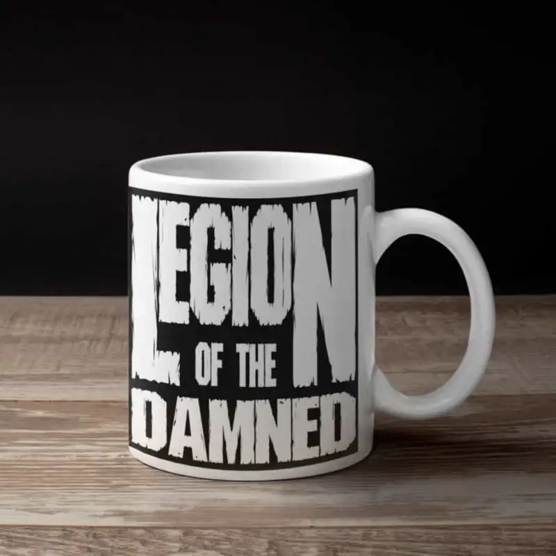Legion of the Damned Coffee Mug, Legion of the Damned Logo Coffee Mug