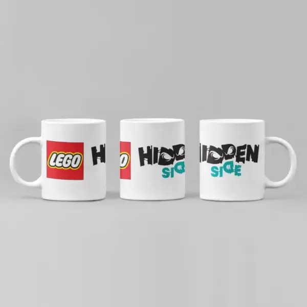 Lego Hidden Side Coffee Mug, Lego Hidden Side Logo Mug