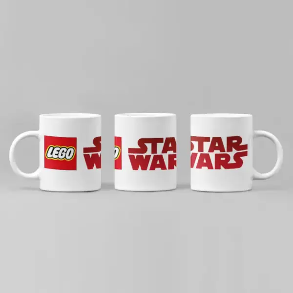 Lego Star Wars Coffee Mug, Lego Star Wars Logo Mug