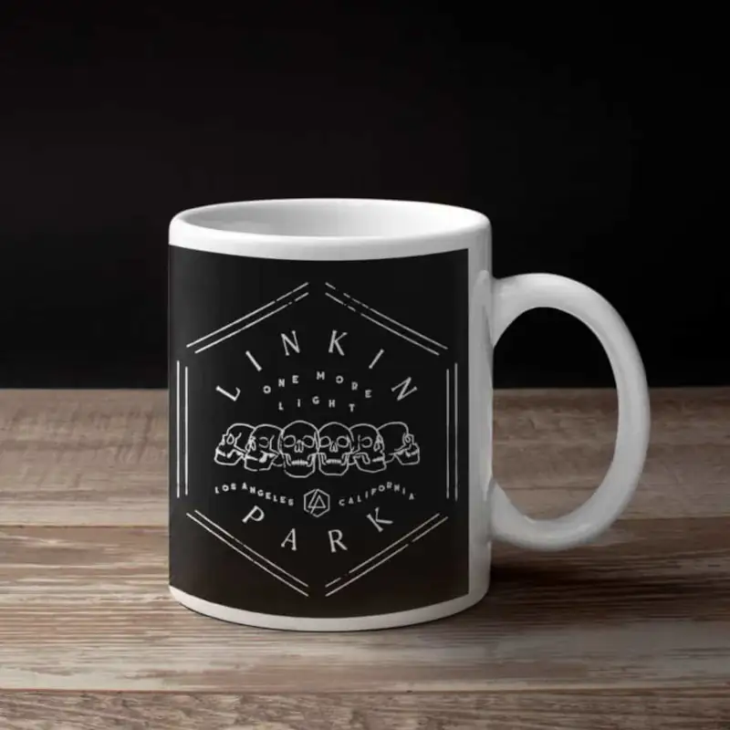 Linkin Park Coffee Mug, Linkin Park One More Light Coffee Mug