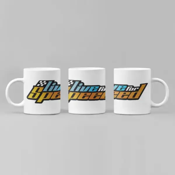 Live for Speed Coffee Mug, Live for Speed Logo Mug