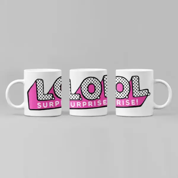 LoL Surprise Coffee Mug, LoL Surprise Logo Mug