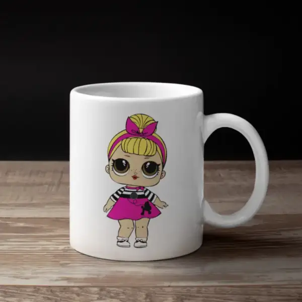 LoL Surprise Doll Coffee Mug, LoL Surprise Doll Mug