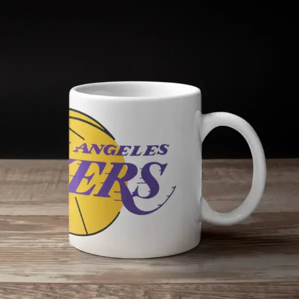 Los Angeles Lakers Coffee Mug, Los Angeles Lakers Logo Mug