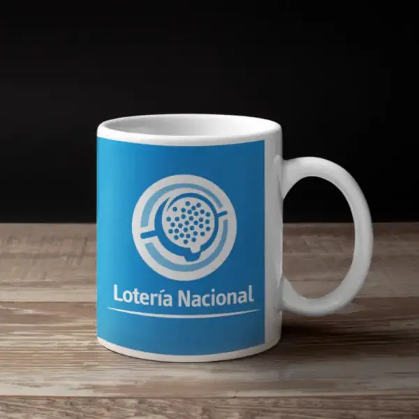 Loteria Naciona Coffee Mug, Loteria Naciona Logo Mug