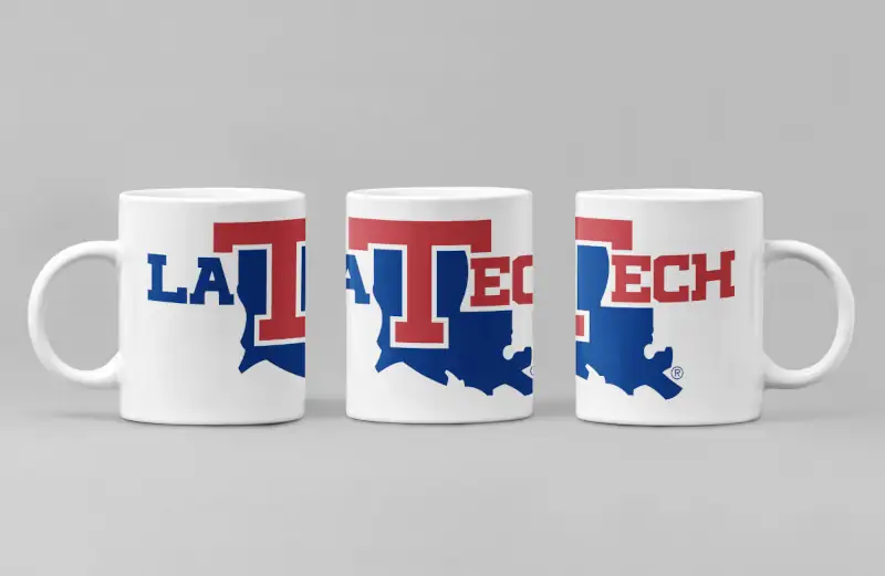 Louisiana Tech Bulldogs Logo Coffee Mug