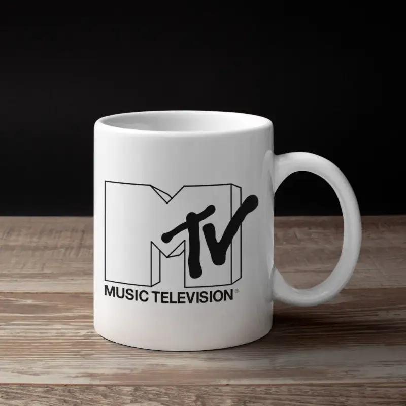MTV Coffee Mug, MTV Logo Mug
