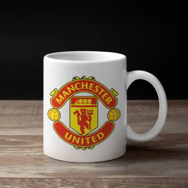 Manchester United Coffee Mug, Manchester United Logo Mug