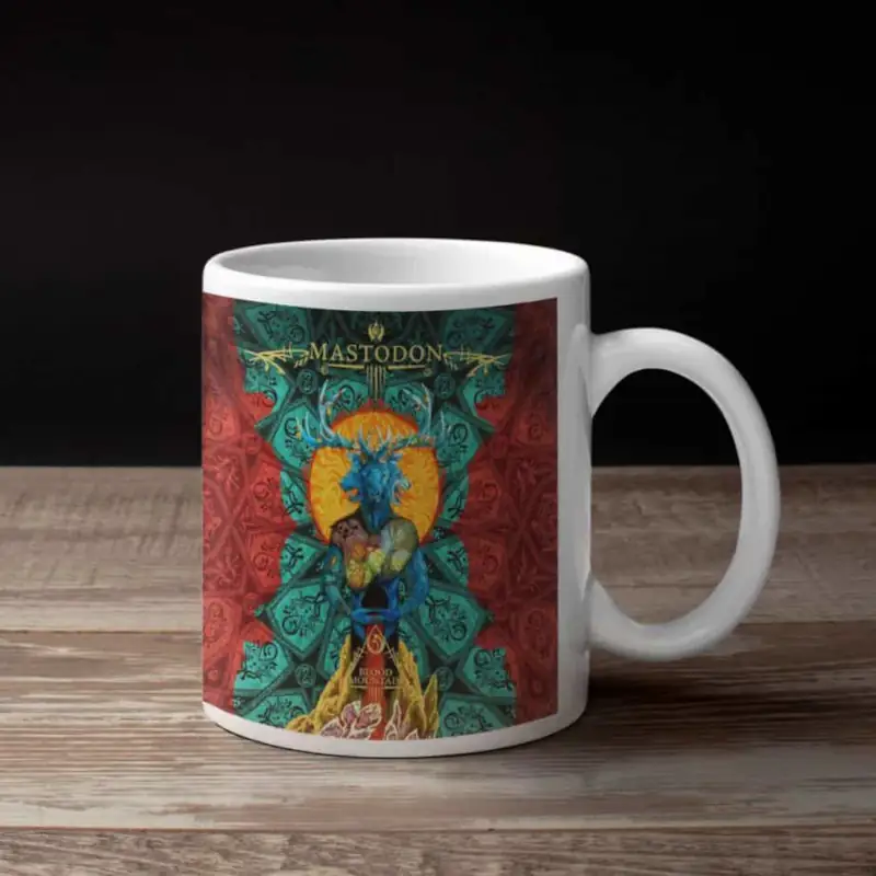 Mastodon Coffee Mug, Mastodon Blood Mountain Coffee Mug 2