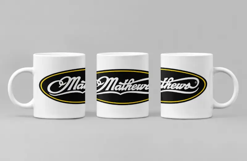 Mathews Archery Logo Coffee Mug