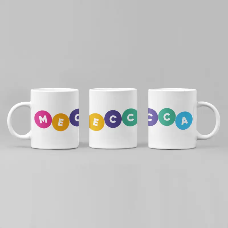 Mecca Bingo Coffee Mug, Mecca Bingo Logo Mug