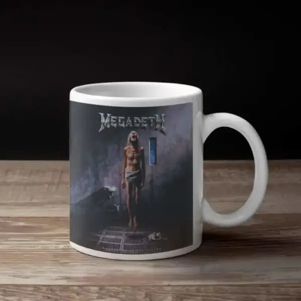 Megadeth Coffee Mug, Megadeth Countdown To Extinction Coffee Mug