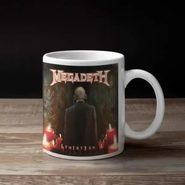 Megadeth Coffee Mug, Megadeth Th1rt3en Coffee Mug