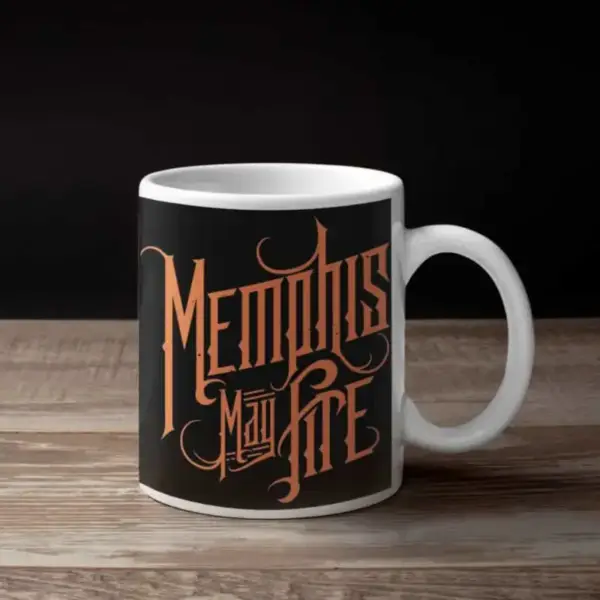 Memphis May Fire Coffee Mug, Memphis May Fire Logo Coffee Mug