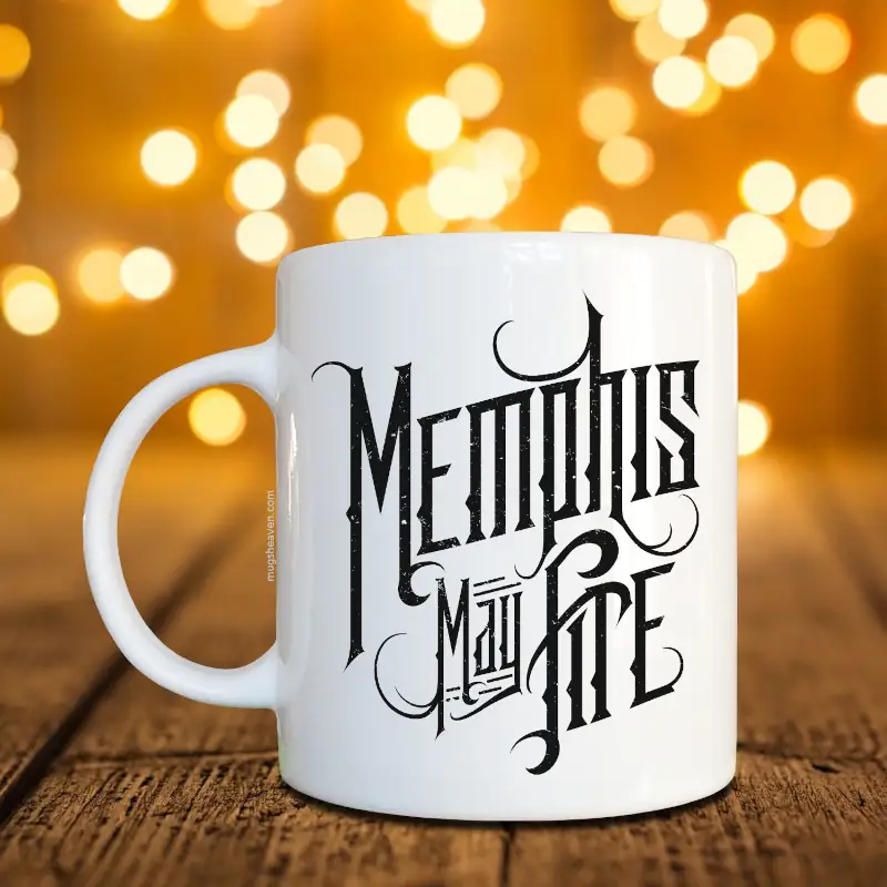 Memphis May Fire Mug, Memphis May Fire Coffee Mug