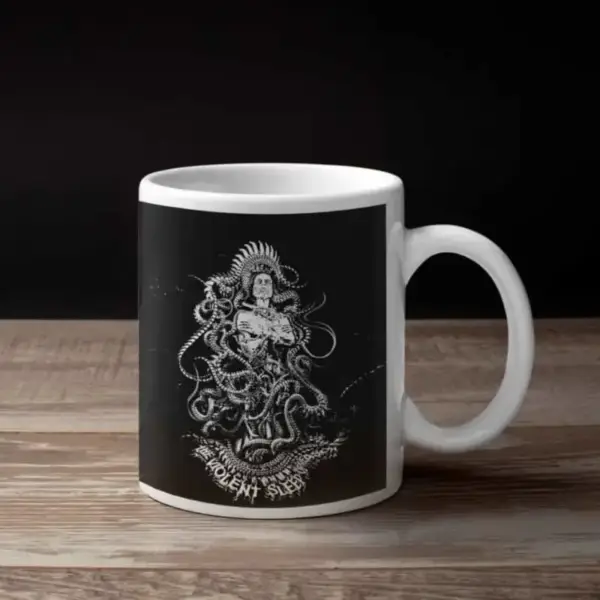 Meshuggah Coffee Mug, Meshuggah The Violent Sleep Of Reason Coffee Mug 2