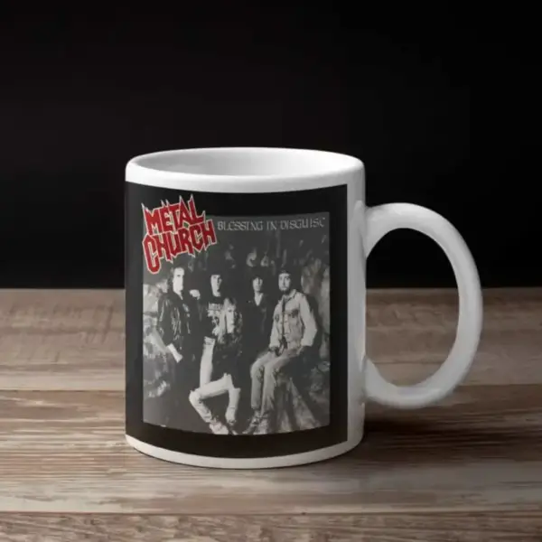 Metal Church Coffee Mug, Metal Church Blessing in Disguise Coffee Mug