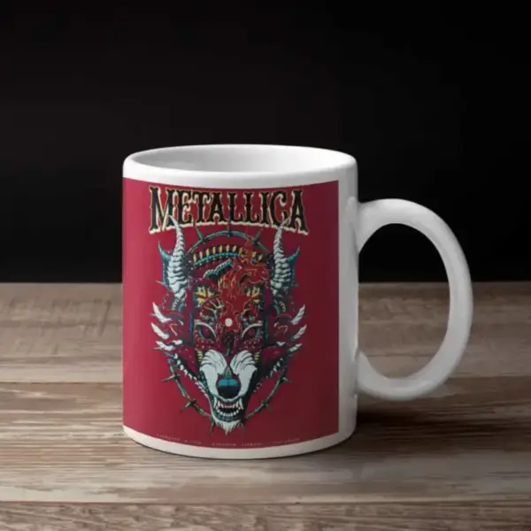 Metallica Coffee Mug, Metallica Mannheim 2018 Concert Coffee Mug