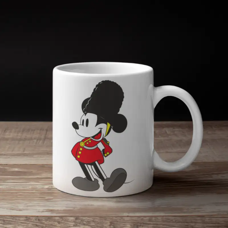 Mickey in London Coffee Mug, Mickey London Mug