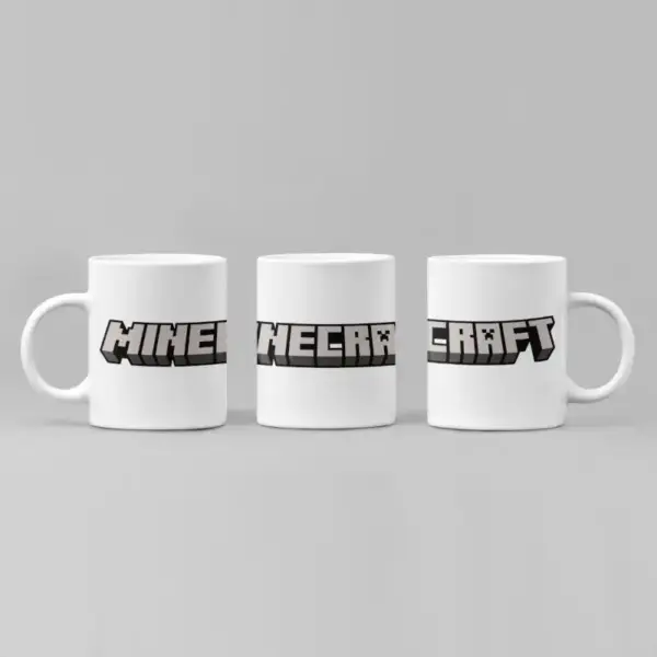 Minecraft Coffee Mug, Minecraft Logo Mug