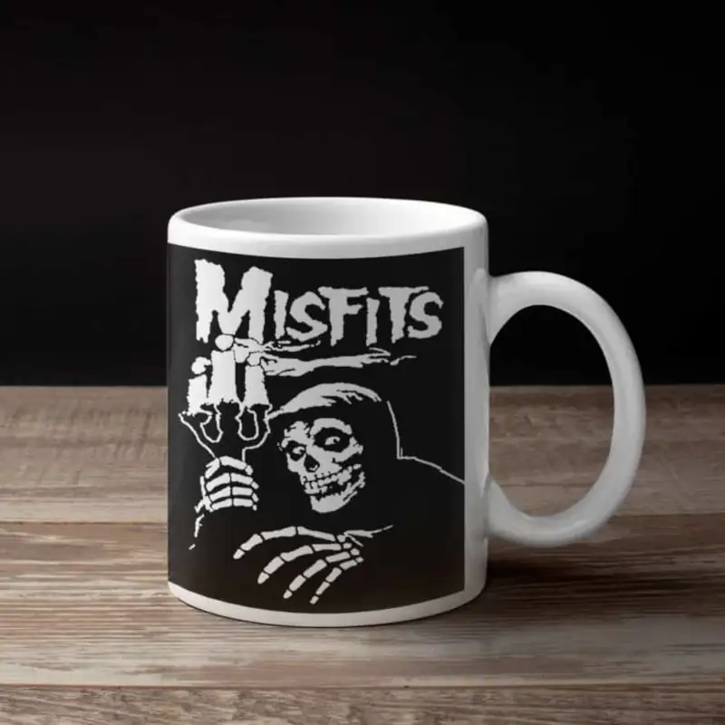 Misfits Coffee Mug, Misfits American Psycho Coffee Mug 2