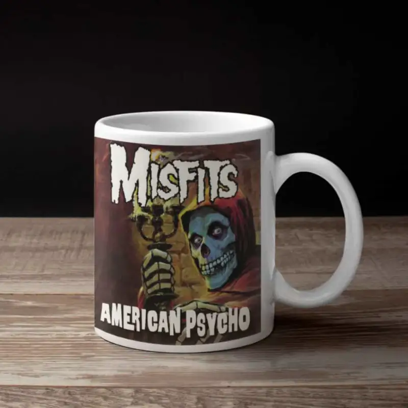 Misfits Coffee Mug, Misfits American Psycho Coffee Mug