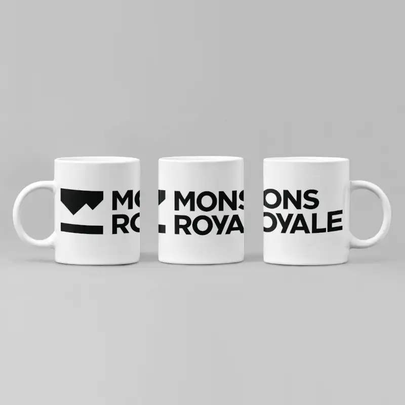 Mons Royale Coffee Mug, Mons Royale Logo Mug