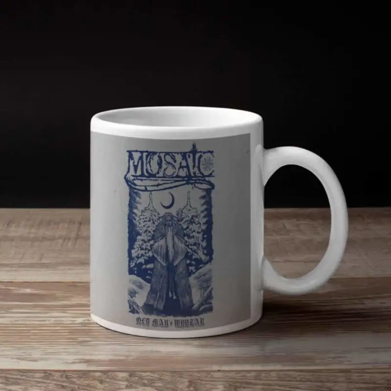 Mosaic Coffee Mug, Mosaic Old Mans Wynta Coffee Mug