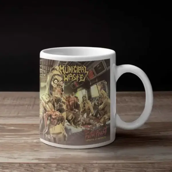 Municipal Waste Coffee Mug, Municipal Waste The Fatal Feast Coffee Mug