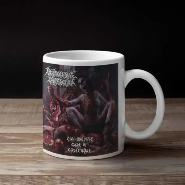 Myocardial Infarction Coffee Mug, Myocardial Infarction Cannibalistic Gore Of Grotesque Coffee Mug