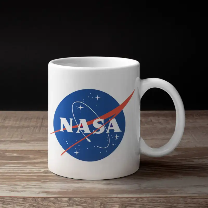 NASA Coffee Mug, NASA Logo Mug