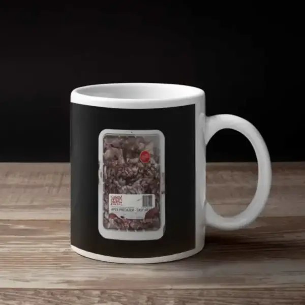 Napalm Death Coffee Mug, Napalm Death Apex Predator Easy Meat Coffee Mug