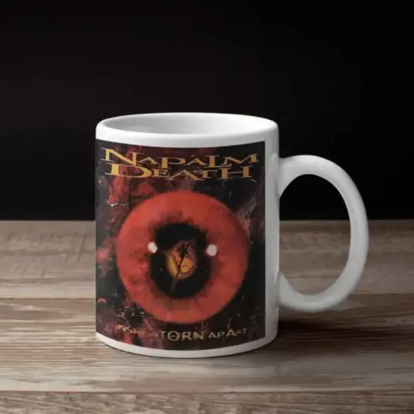 Napalm Death Coffee Mug, Napalm Death Inside The Torn Apart Coffee Mug