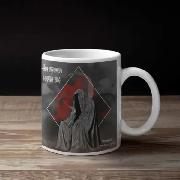 Negative Slug Coffee Mug, Negative Slug Terminal Transgression Coffee Mug