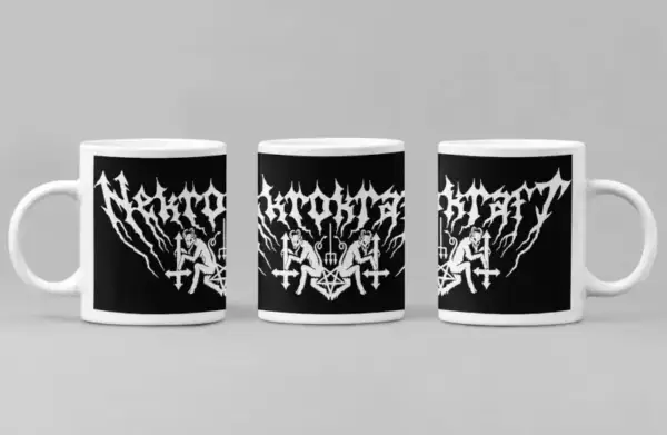 Nekrokraft Coffee Mug, Nekrokraft Logo Coffee Mug