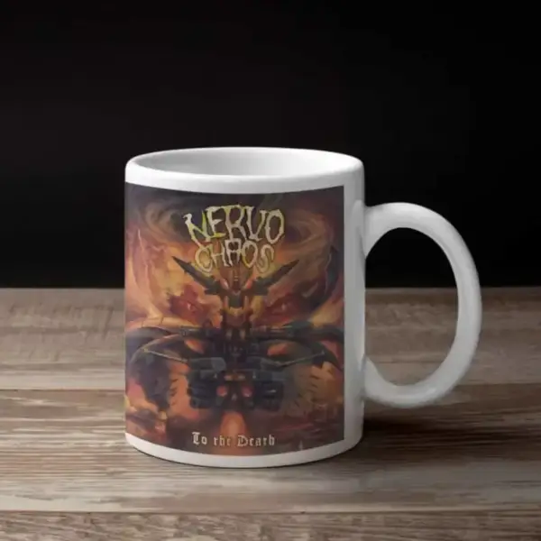 Nervochaos Coffee Mug, Nervochaos To The Death Coffee Mug