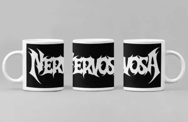 Nervosa Coffee Mug, Nervosa Logo Coffee Mug