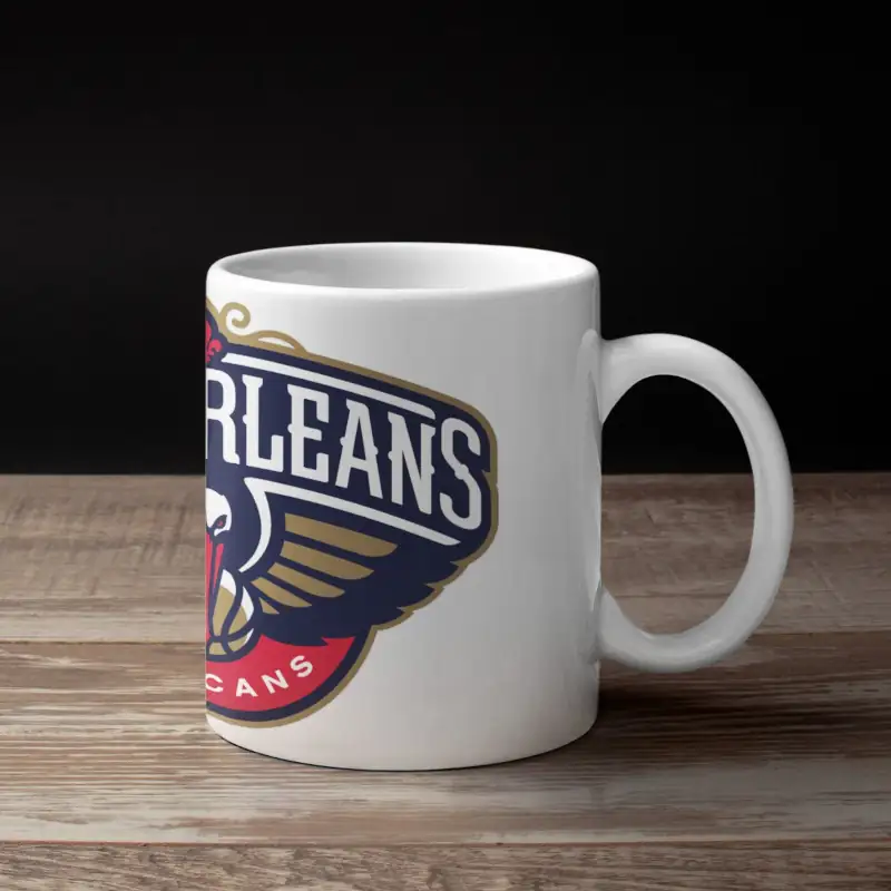 New Orleans Pelicans Coffee Mug, New Orleans Pelicans Logo Mug