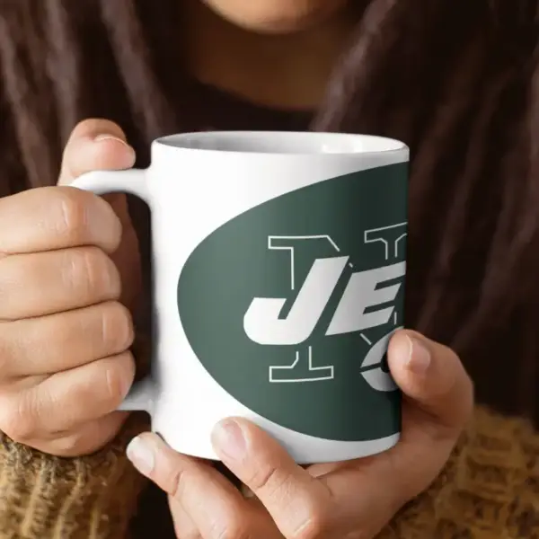 New York Jets Coffee Mug, New York Jets Logo Mug - Image 2