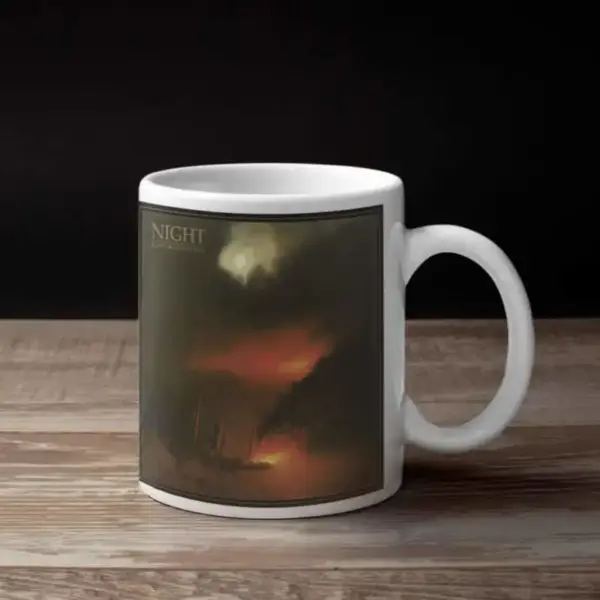 Night Coffee Mug, Night Raft of the World Coffee Mug