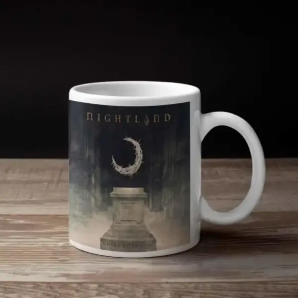 Nightland Coffee Mug, Nightland Umbra Astra Luna Coffee Mug