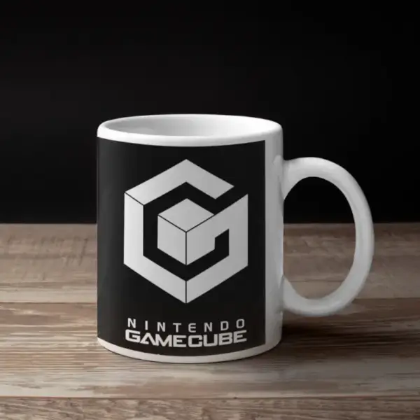 Nintendo Game Cube Coffee Mug, Nintendo Game Cube Logo Mug