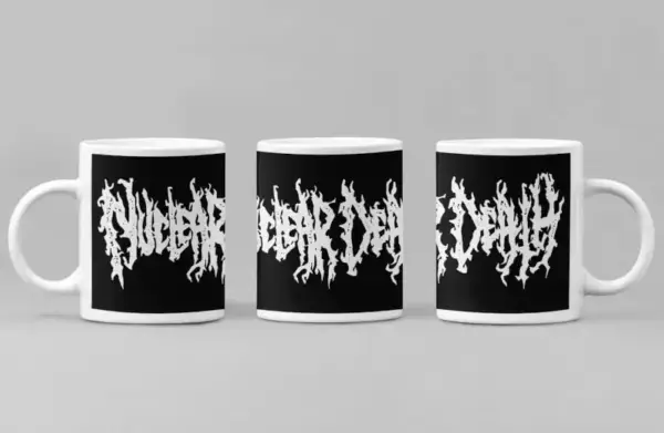 Nuclear Death Coffee Mug, Nuclear Death Logo Coffee Mug