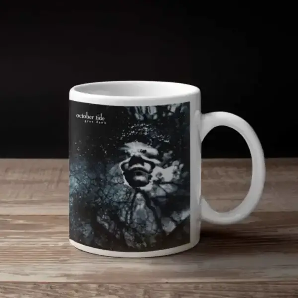 October Tide Coffee Mug, October Tide Grey Dawn Coffee Mug
