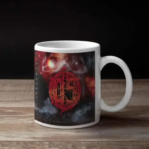 Of Serpents Coffee Mug, Of Serpents An Invitation to Ashes Coffee Mug