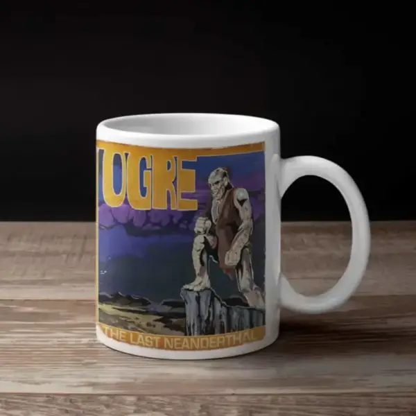Ogre Coffee Mug, Ogre The Last Neanderthal Coffee Mug