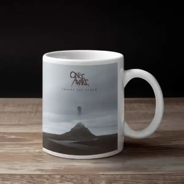 Once Awake Coffee Mug, Once Awake Inside The Storm Coffee Mug